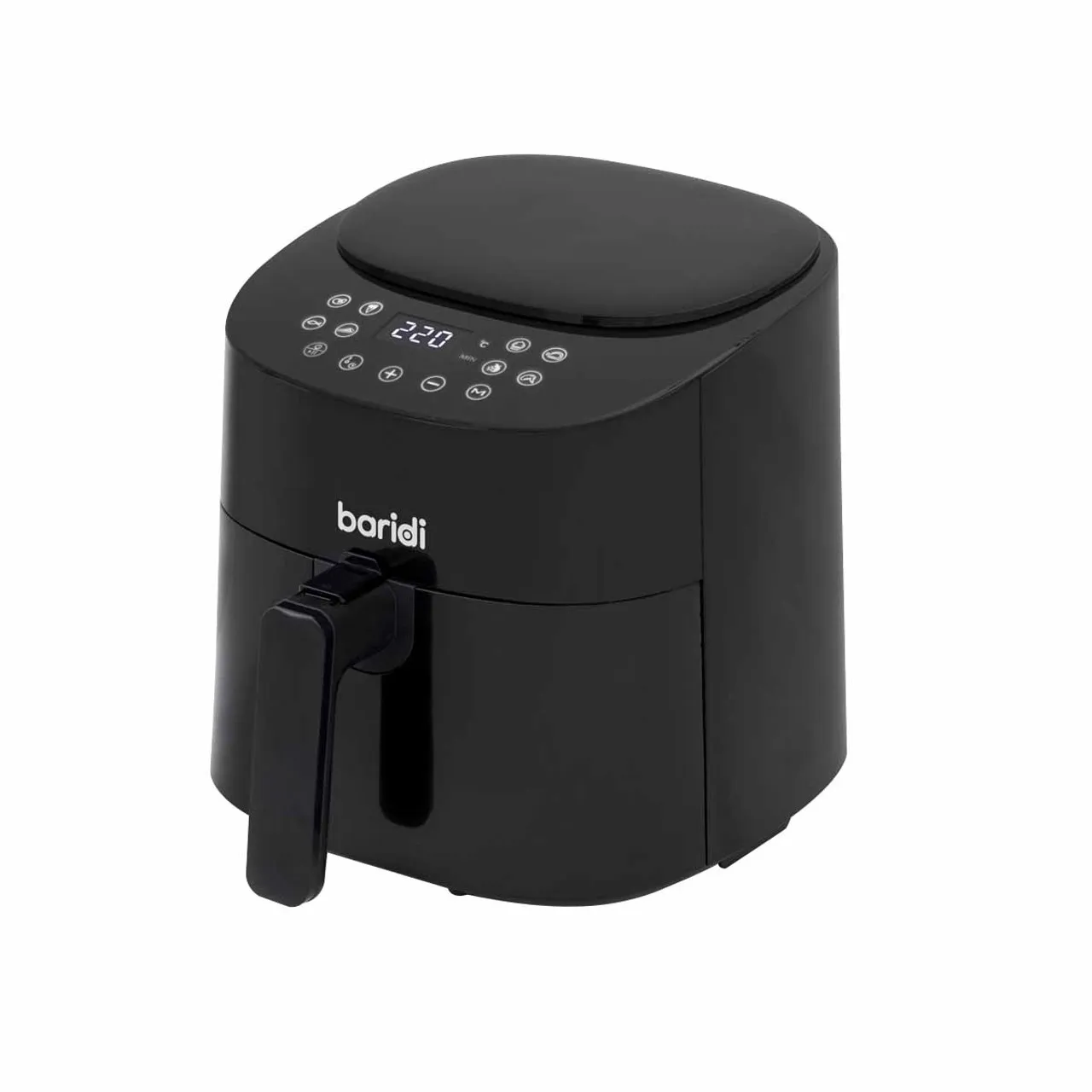 Baridi DH60 3.5L Low Fat Air Fryer with Digital Rapid Oil Free Circulation System, 1300W, 8 Presets -