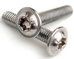 M6 X 8 FLANGED TX30 BUTTON ISO 7380-2 A2 STAINLESS STEEL